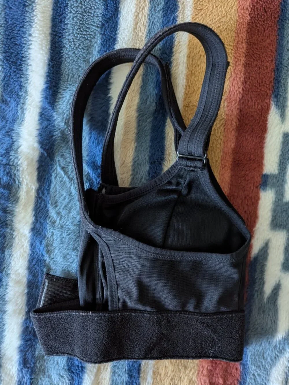 SHEFIT Ultimate Sports Bra Black - Medium - High Impact Front Zip